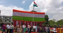 Celebration of 75th years of Independence day in KV Katihar on 15th August 2022